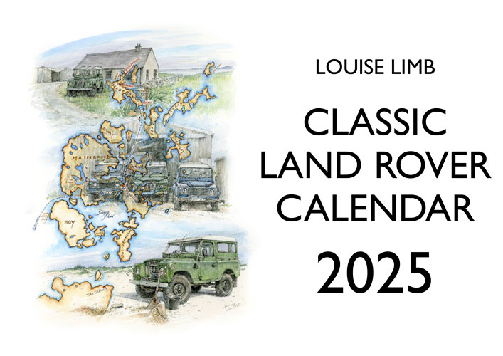 Louise Limb Land Rover Calendar 2022