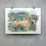 Blue Series III North Wales - Map - Image 2