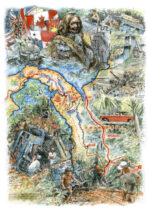 Darien Gap Early Expeditions - Map