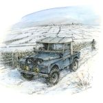 88in Series One Truck Cab - Christmas Card