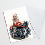 Diana Dors and Vincent - Christmas Card - Image 2