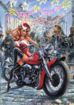 Harley-Davidson Street Party - Christmas Card