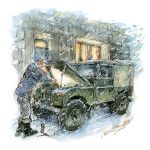 Series One Bonnet Up - Christmas Card