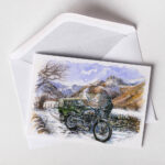 Series II and Royal Enfield in Langdale - Christmas Card - Image 2