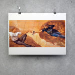 God Handing Over the Keys of Harley Davidson - Image 2