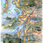 Series III 88in ‘Nasty’ Returns to Northwest Scotland - Map