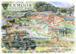 Exmoor National Park by Carawagon - Map