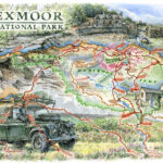 Exmoor National Park by Carawagon - Map