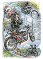 Ferryman Illustration with Triton