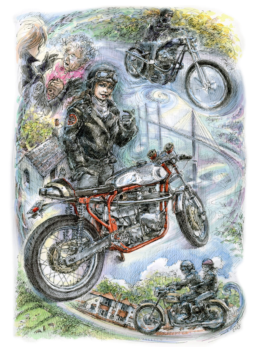 Ferryman-BSH Ferryman Illustration with Triton - Image 1