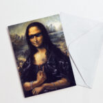 Greetings Cards – Mona Biker – Set of 4 - Image 2