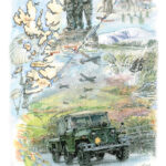 Commando Memorial at Spean Bridge with Series IIA Lightweight - Map