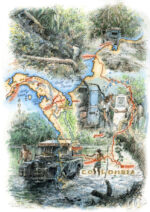 Trans Darien Gap Series IIs 1959-60 - Map